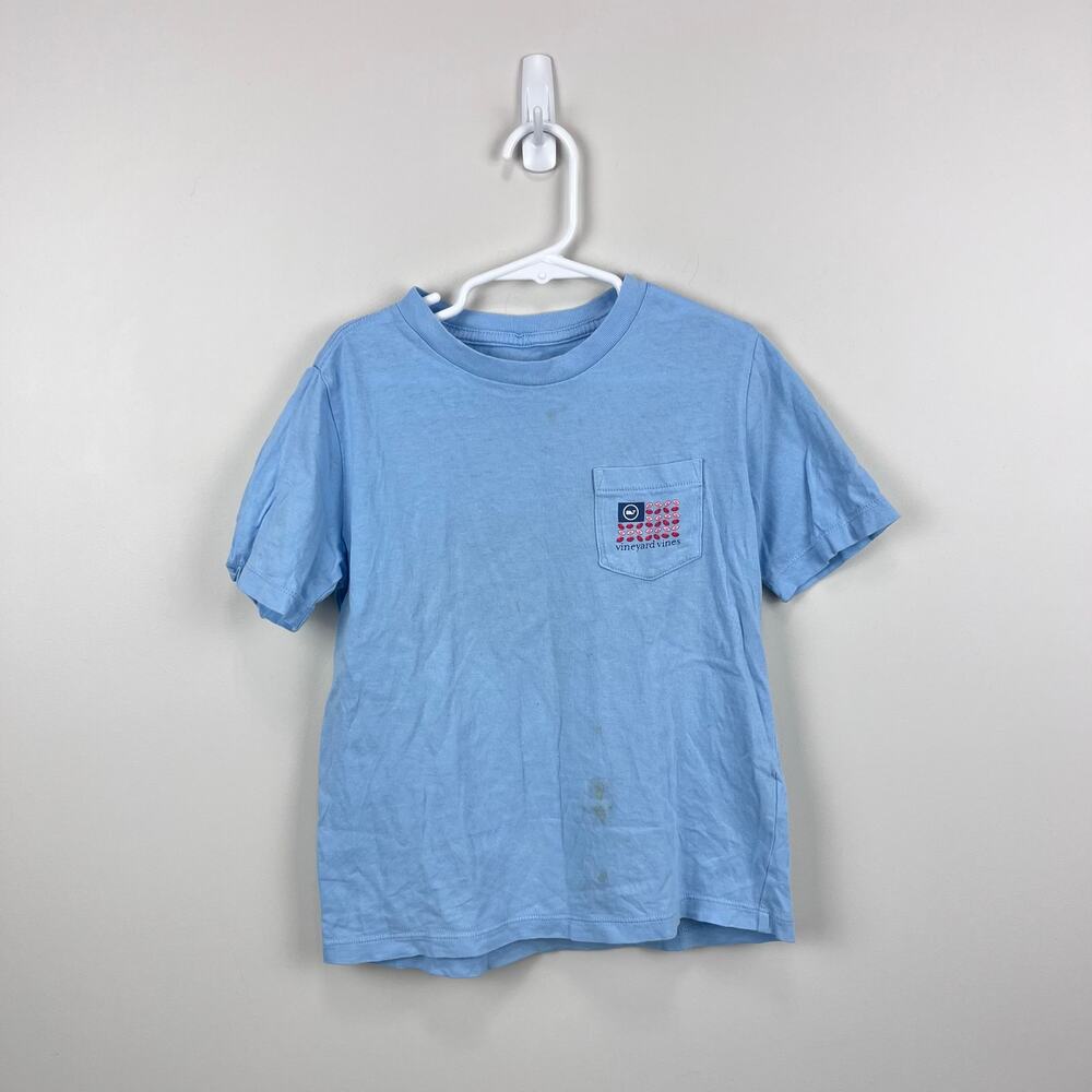 Vineyard Vines Football Flag Pocket T-Shirt 6
